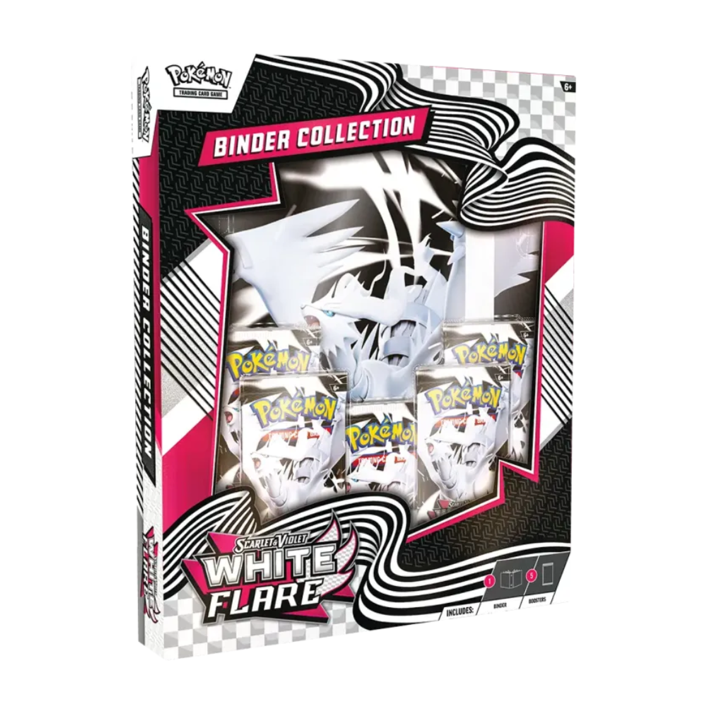 Pokémon White Flare Binder Collection Englisch