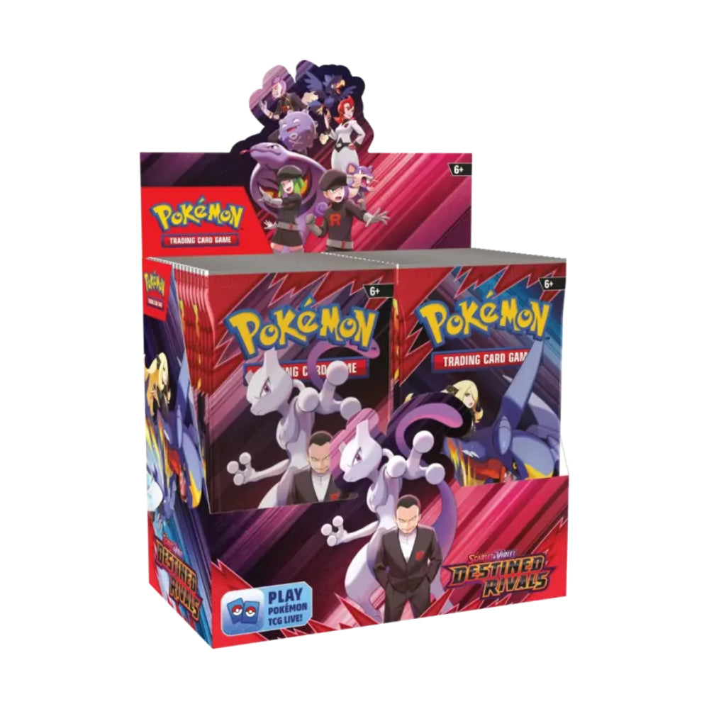 Pokemon Destined Rivals Display Englisch