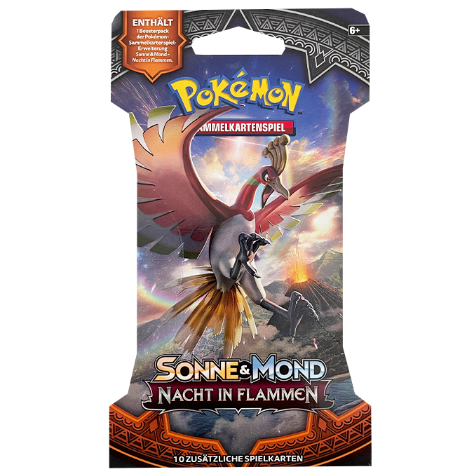 Pokemon Nacht in Flammen Sleeved Booster Pack DE