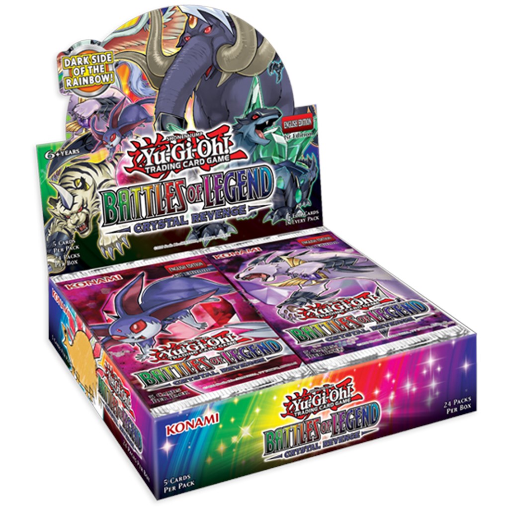 Yu-Gi-Oh Crystal Revenge Display - Englisch & 1st Edition