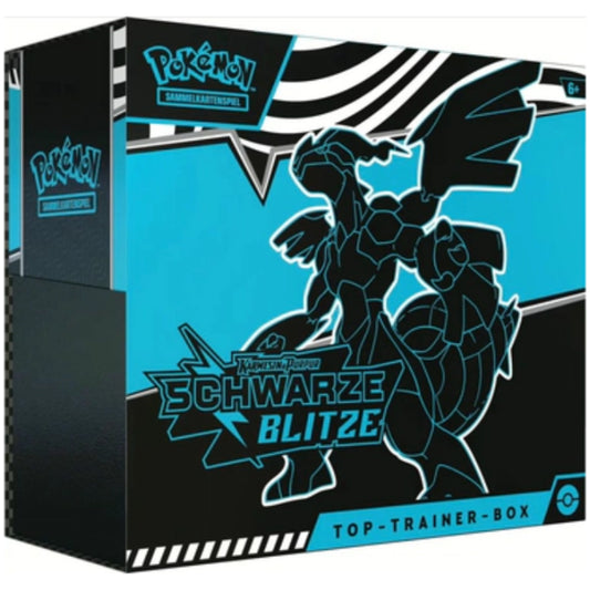 Pokemon Schwarze Blitze Top Trainer Box Deutsch