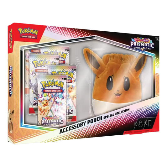 Pokemon Prismatic Evolutions (SV8.5) Accessory Pouch Special Collection Englisch