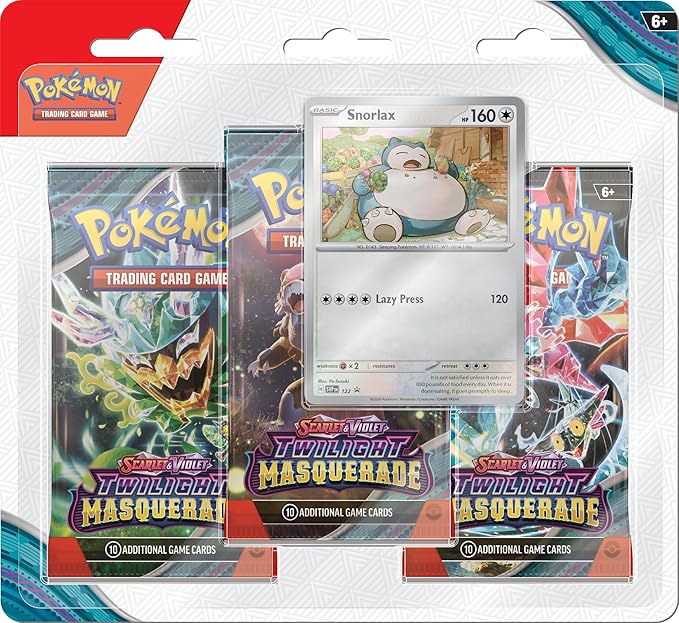 Pokemon Twilight Masquerade 3-Pack-Blister EN