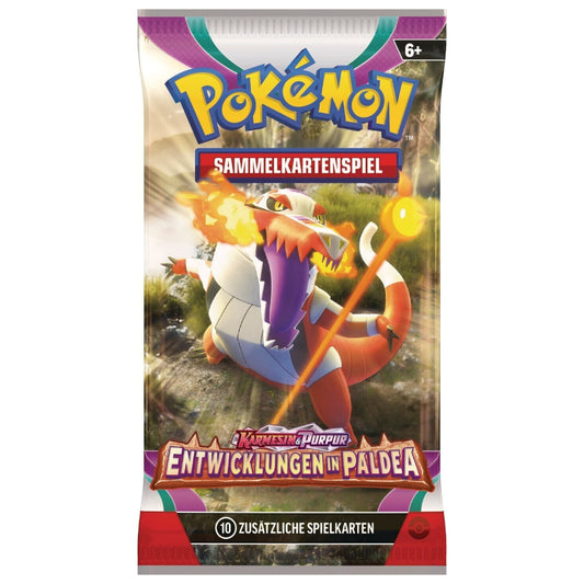 Pokemon Entwicklungen in Paldea Booster Deutsch