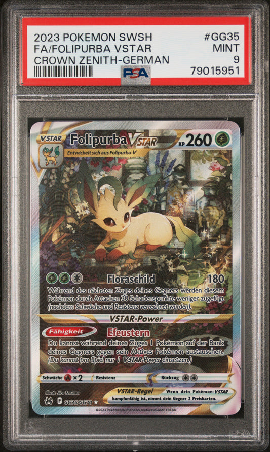Zenit der Könige Folipurba VSTAR GG35 2023 PSA 9