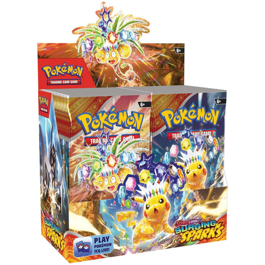 Pokemon Surging Sparks (SV08) Display Englisch